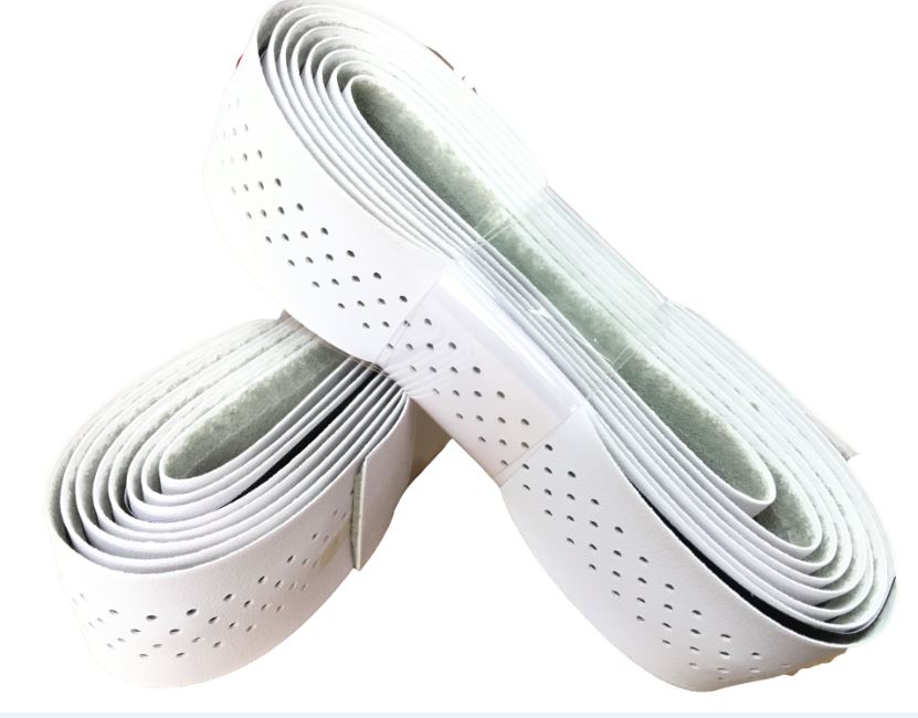 Bartape LH / PU / Hole / White I بارتيب لفه للدراجة الهوائية ابيض