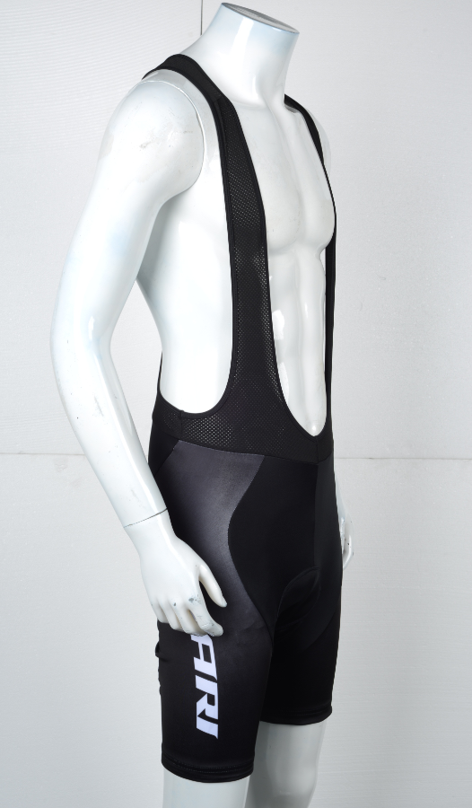 JARI Black - Single bib short   ( above  knee)