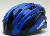 GVR Helmet Black/blue خوذه دراجة هوائية ابيض واسود ماركه جي في ار