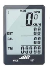 JBR speedometer عداد سرعه للدراجه الهوائية