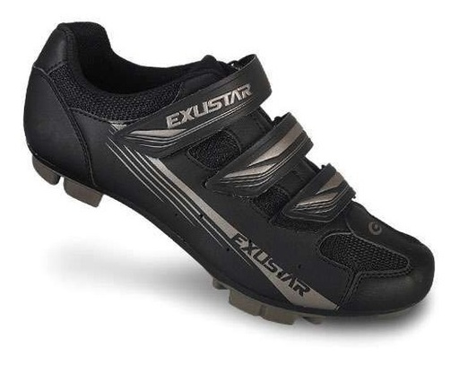 Exustar MTB Shoes Black/Green