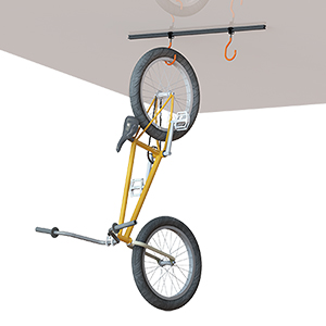 [SB TB-1817]  Ceiling/wall Bike Slider Mount I حامل دراجة هوائية جداري