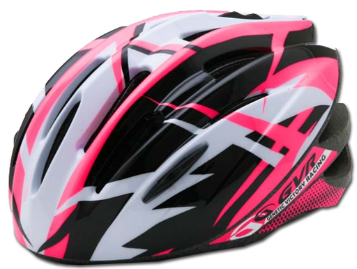 [2277-324-7] GVR Helmet Black/pink خوذه دراجة هوائيه وردي ماركه جي في ارد