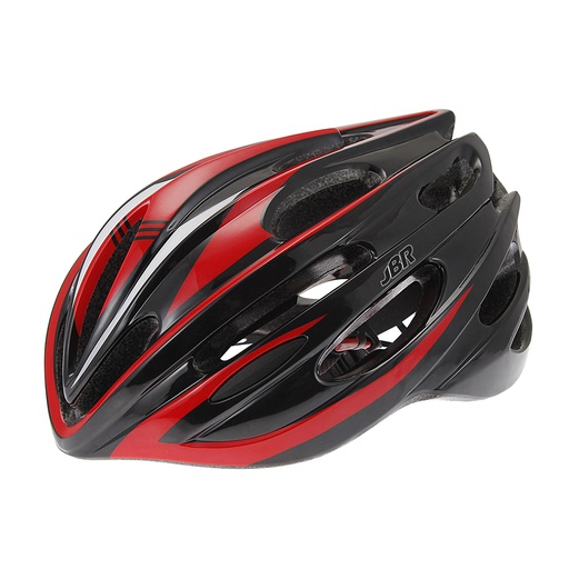 [JH70] خوذه دراجة هوائيه ماركه جي بي ار اسود واحمر JBR helmet - black red