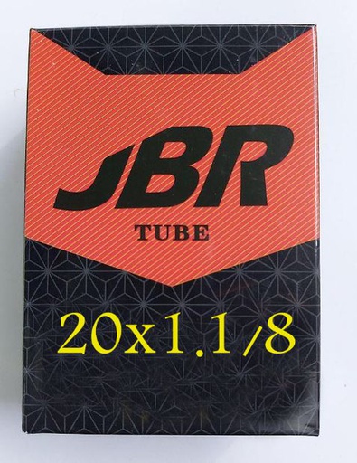 JBR TUBE 20X1.1/8 FV48   تيوب لستك للدراجة الهوائية