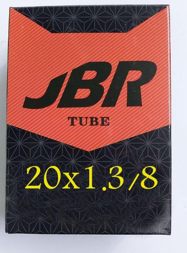 JBR TUBE 20X1.3/8 FV48  تيوب لستك للدراجة الهوائية