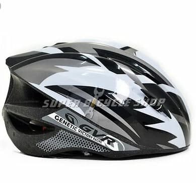 [2277-324-3] Helmet / 17 Ventilations / 250g / 56~61cm /Black Svlier/No Magnetic visor  خوذه دراجة هوائية ماركة جي في ار